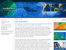 Tablet Screenshot of fishresearch.org